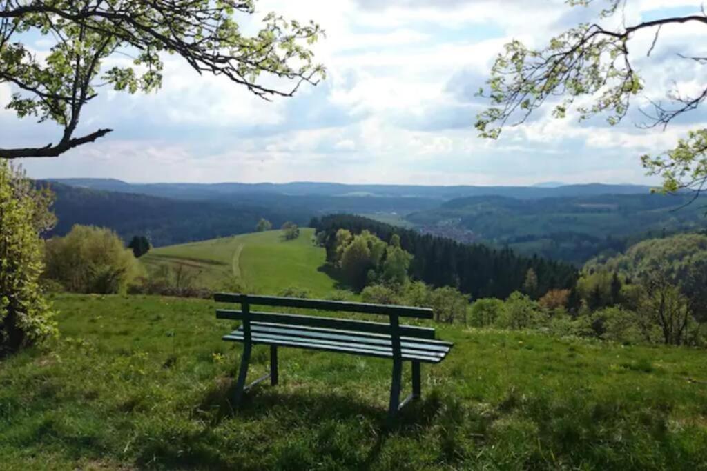Ruhiges Ferienhaus Mit Sauna: Hellaberg III Langenbach  Екстер'єр фото