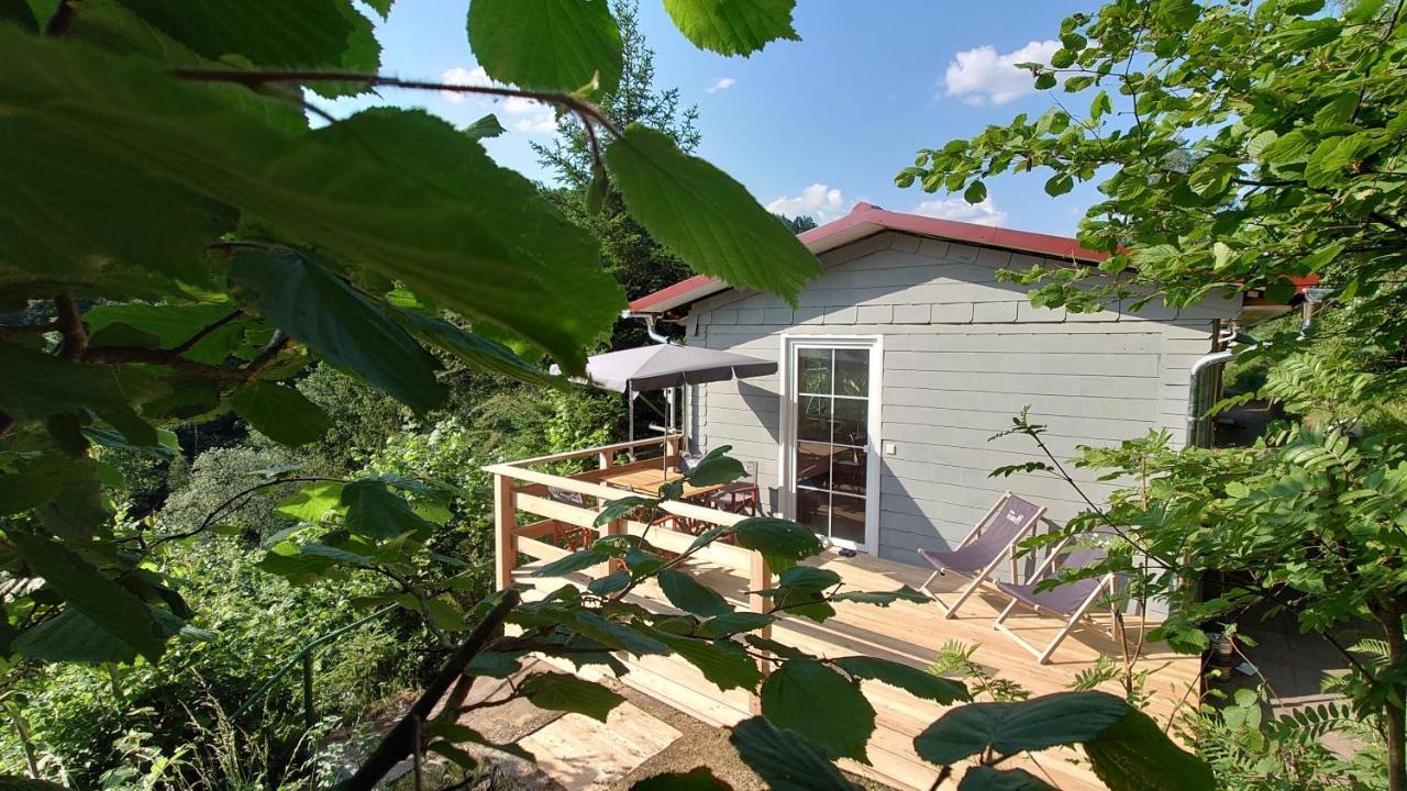 Ruhiges Ferienhaus Mit Sauna: Hellaberg III Langenbach  Екстер'єр фото
