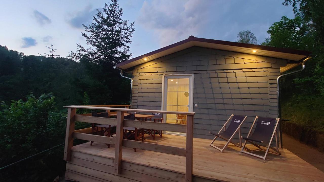 Ruhiges Ferienhaus Mit Sauna: Hellaberg III Langenbach  Екстер'єр фото